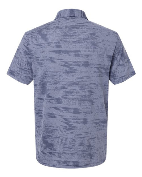 adidas Men's Ultimate 365 Textured Stripe Polo Mens Apparel Shirts & Tops