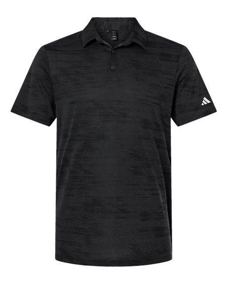 adidas Men's Ultimate 365 Textured Stripe Polo Mens Apparel Shirts & Tops