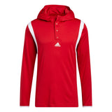 adidas Men's Basketball Icon Pulse Hooded Shooter Tee Basketball Jerseys Adult