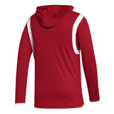 adidas Men's Basketball Icon Pulse Hooded Shooter Tee Basketball Jerseys Adult