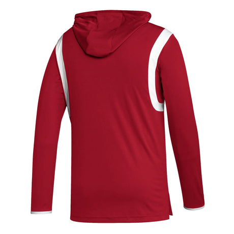 adidas Men's Basketball Icon Pulse Hooded Shooter Tee Basketball Jerseys Adult