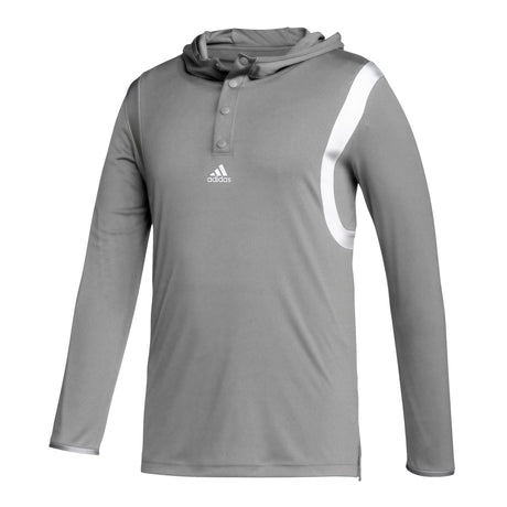 adidas Men's Basketball Icon Pulse Hooded Shooter Tee Basketball Jerseys Adult