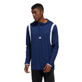 adidas Men's Basketball Icon Pulse Hooded Shooter Tee Basketball Jerseys Adult