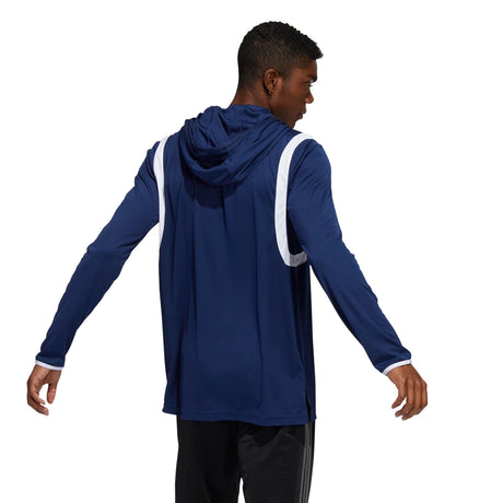 adidas Men's Basketball Icon Pulse Hooded Shooter Tee Basketball Jerseys Adult