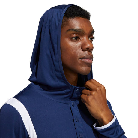 adidas Men's Basketball Icon Pulse Hooded Shooter Tee Basketball Jerseys Adult