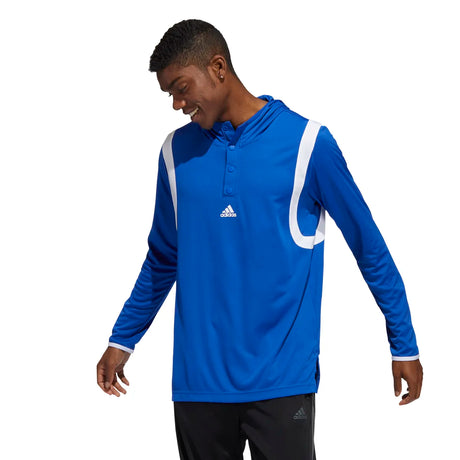 adidas Men's Basketball Icon Pulse Hooded Shooter Tee Basketball Jerseys Adult
