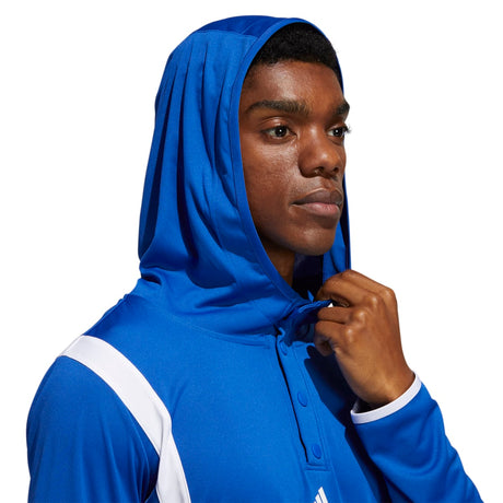 adidas Men's Basketball Icon Pulse Hooded Shooter Tee Basketball Jerseys Adult