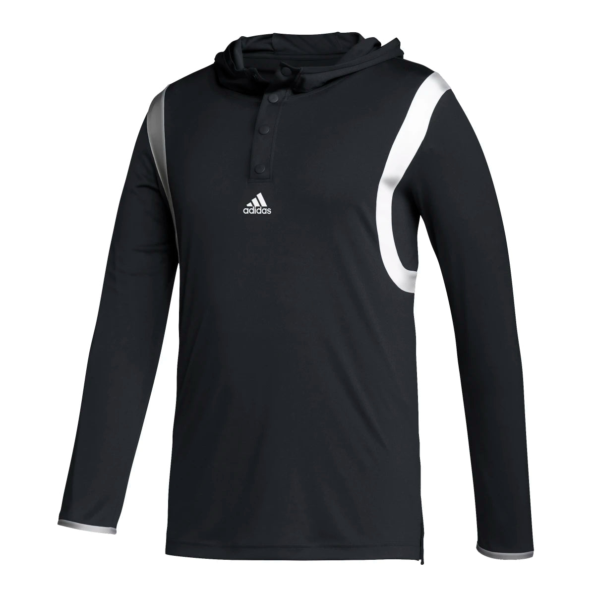 adidas Men's Basketball Icon Pulse Hooded Shooter Tee Basketball Jerseys Adult