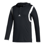 adidas Men's Basketball Icon Pulse Hooded Shooter Tee Basketball Jerseys Adult