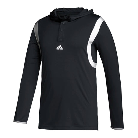 adidas Men's Basketball Icon Pulse Hooded Shooter Tee Basketball Jerseys Adult