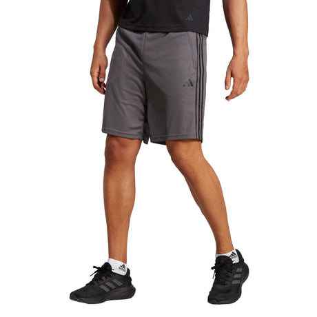 adidas Men's Train Essentials Piqué 3-Stripes Training Shorts Mens Apparel Shorts