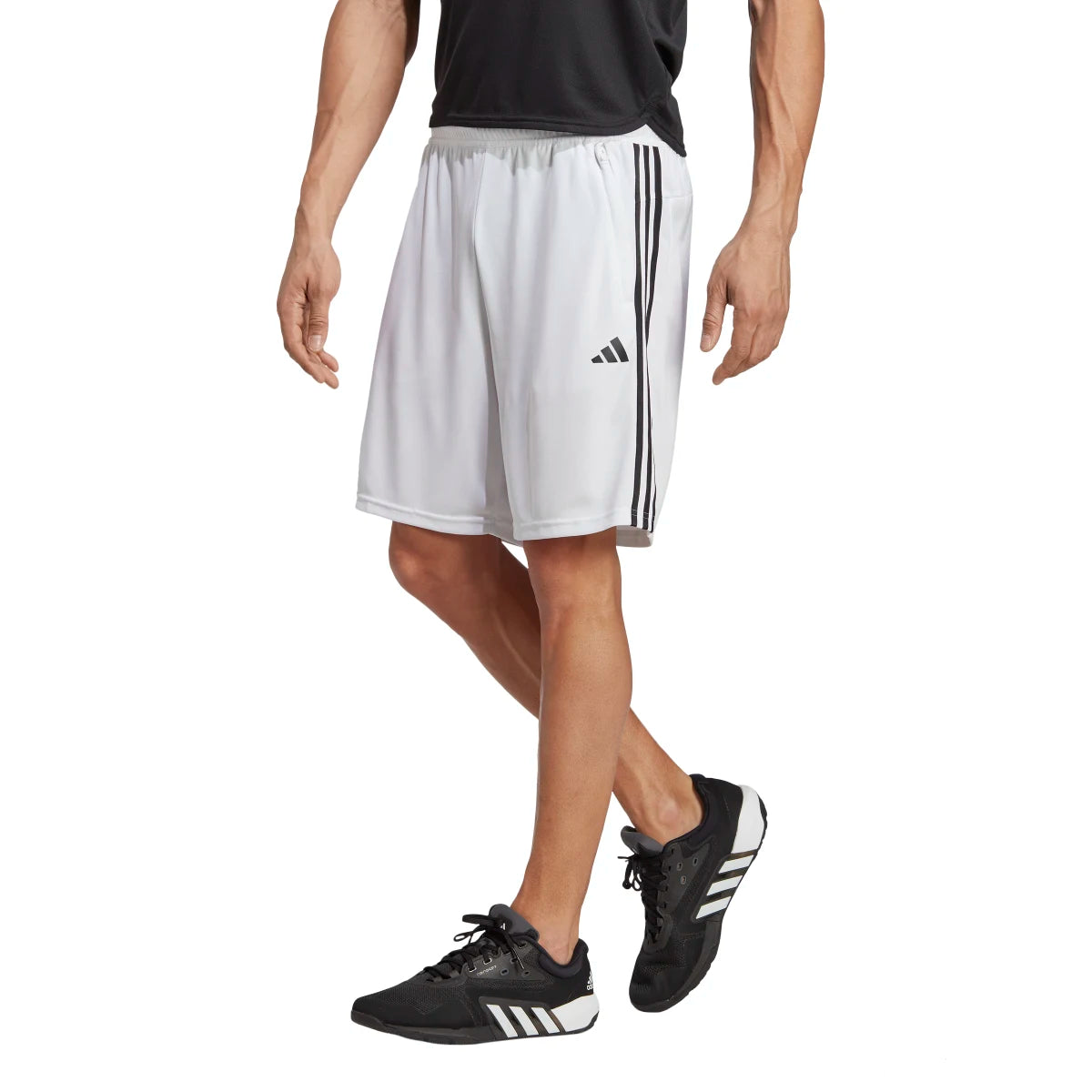 adidas Men's Train Essentials Piqué 3-Stripes Training Shorts Mens Apparel Shorts