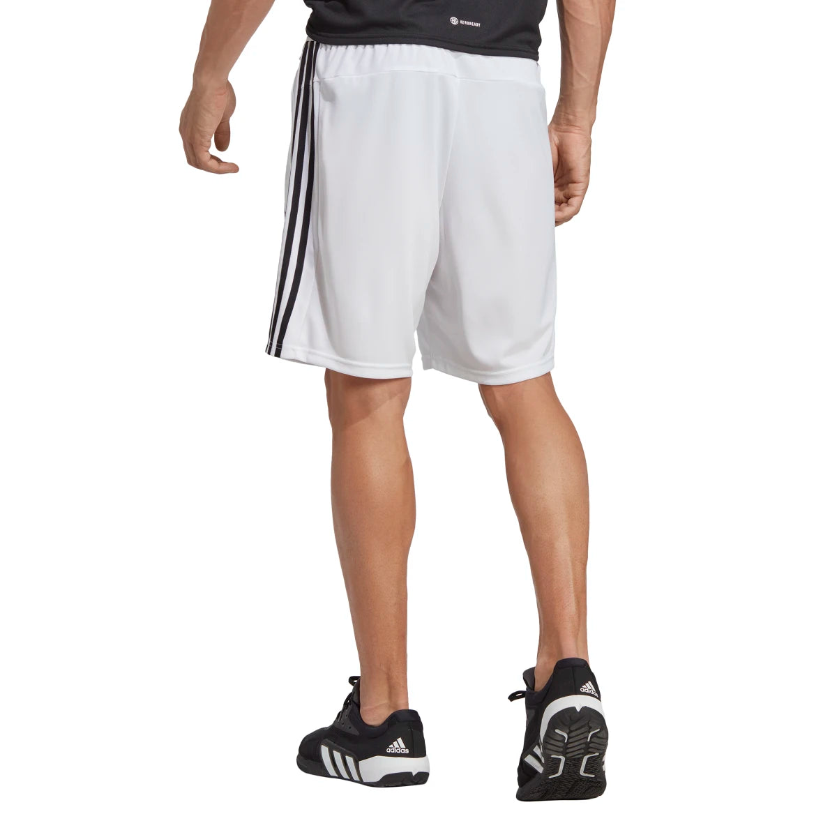 adidas Men's Train Essentials Piqué 3-Stripes Training Shorts Mens Apparel Shorts