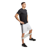adidas Men's Train Essentials Piqué 3-Stripes Training Shorts Mens Apparel Shorts