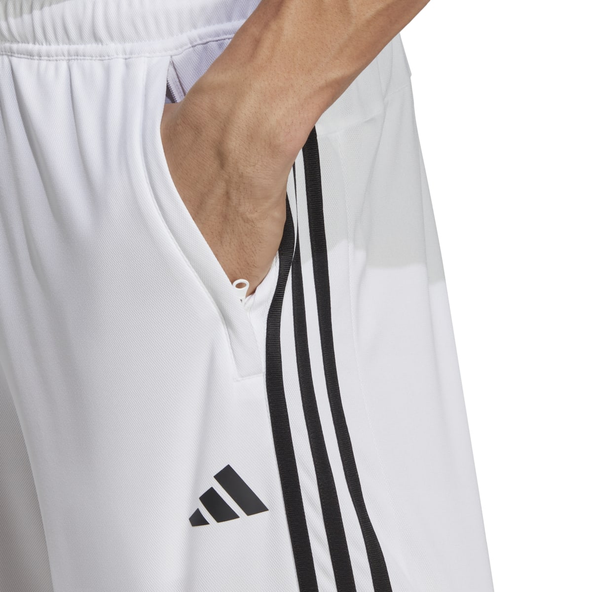 adidas Men's Train Essentials Piqué 3-Stripes Training Shorts Mens Apparel Shorts