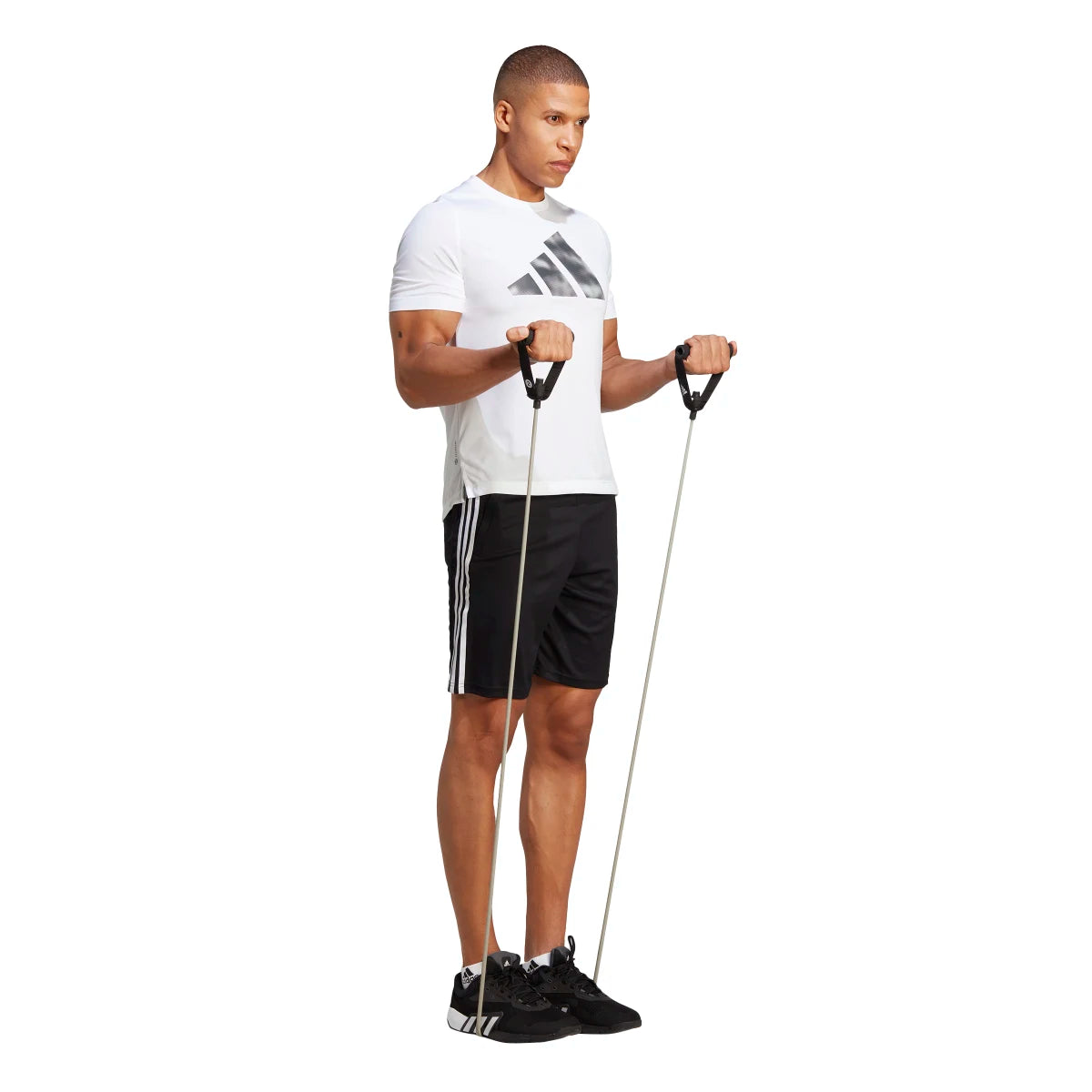 adidas Men's Train Essentials Piqué 3-Stripes Training Shorts Mens Apparel Shorts