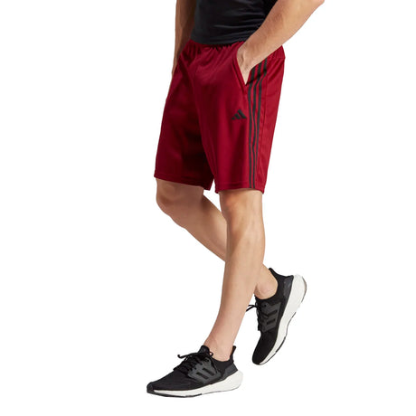 adidas Men's Train Essentials Piqué 3-Stripes Training Shorts Tall Mens Apparel Shorts