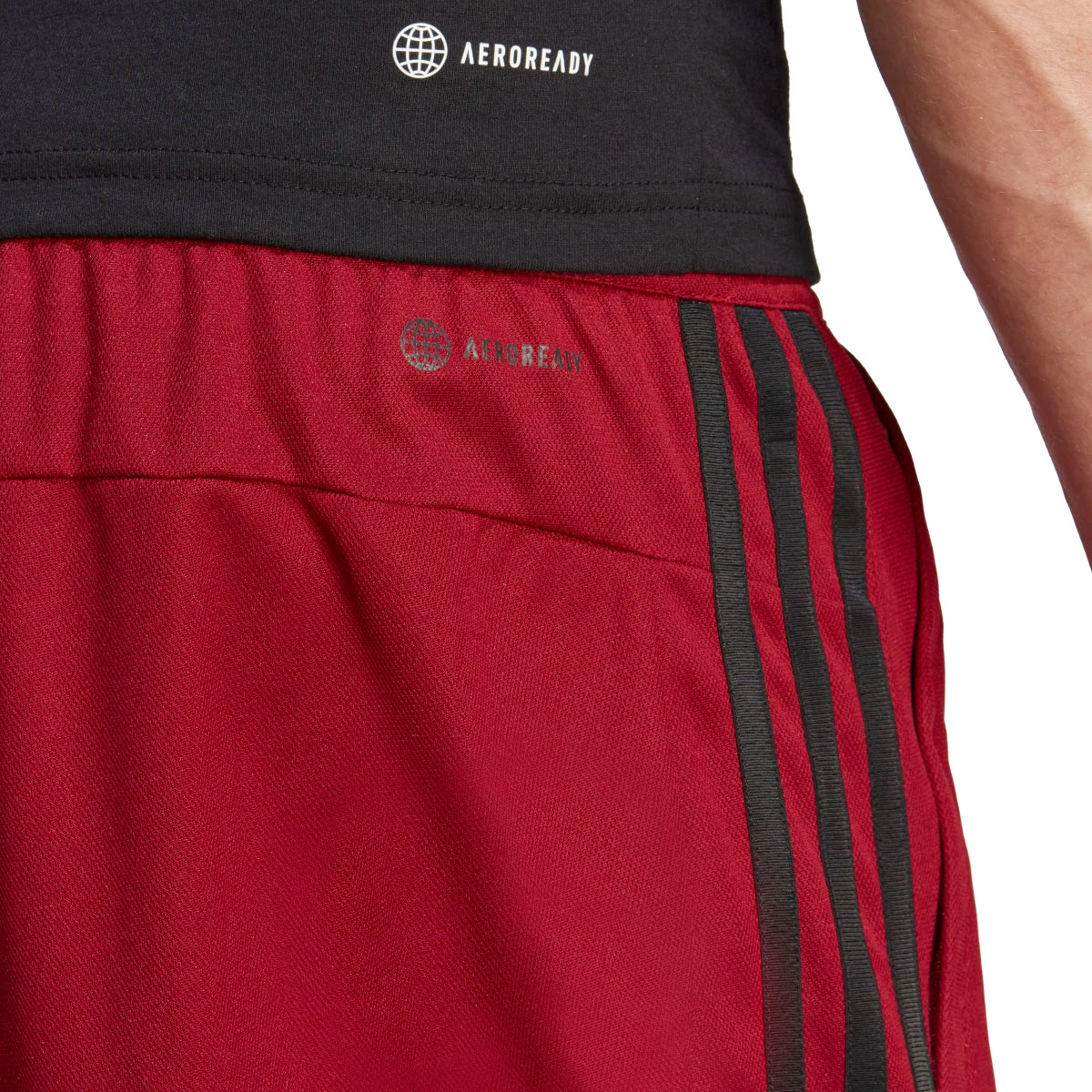 adidas Men's Train Essentials Piqué 3-Stripes Training Shorts Mens Apparel Shorts