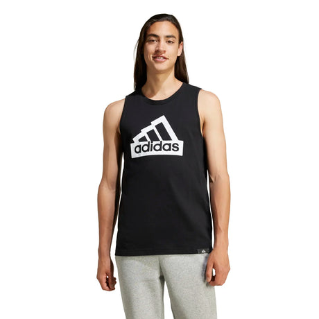 adidas Men's Modern Essentials Graphic Tank Top Tall Mens Apparel Shirts & Tops