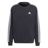 adidas Men's Essentials Fleece 3-Stripes Sweatshirt Mens Apparel Sweatshirts & Fleece