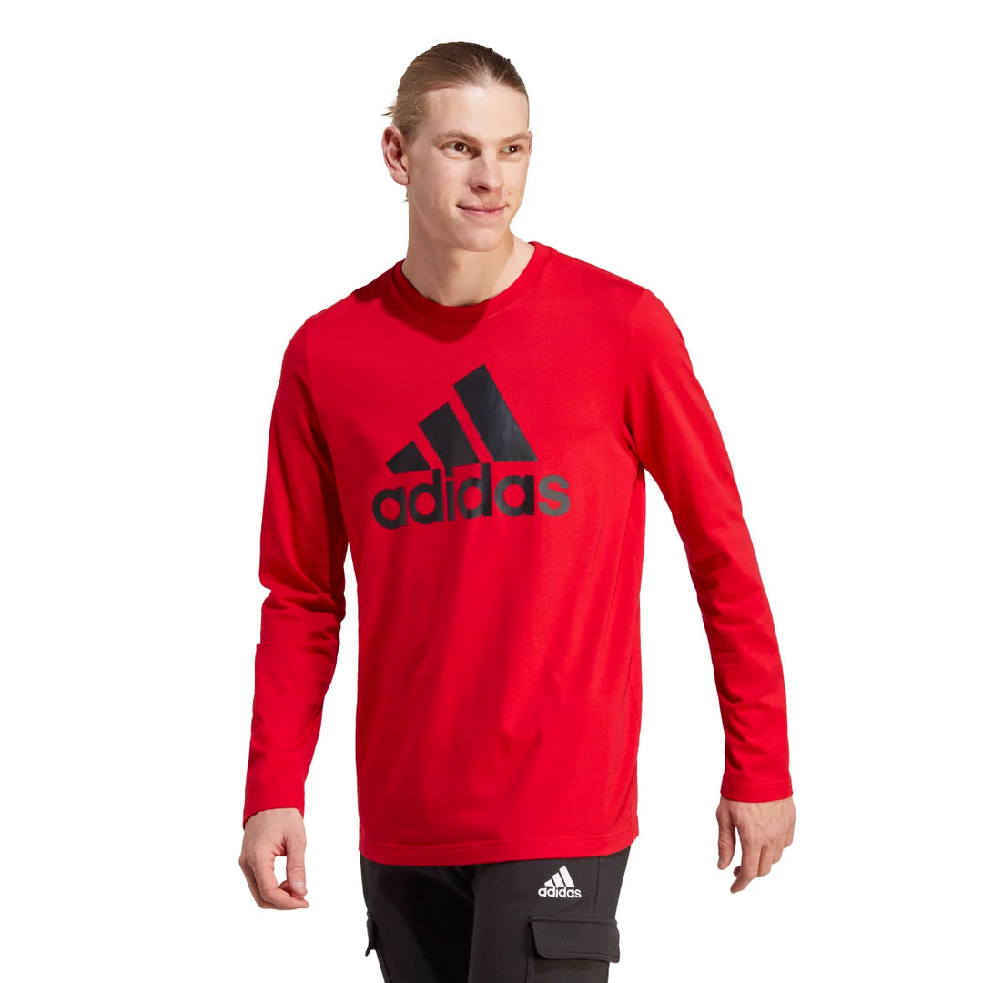 adidas Men s Big Logo Long Sleeve T Shirt Tall League Outfitters