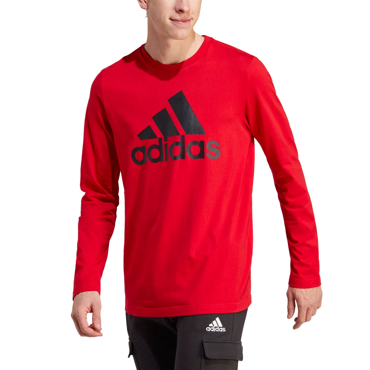 adidas Men's Big Logo Long Sleeve T-Shirt