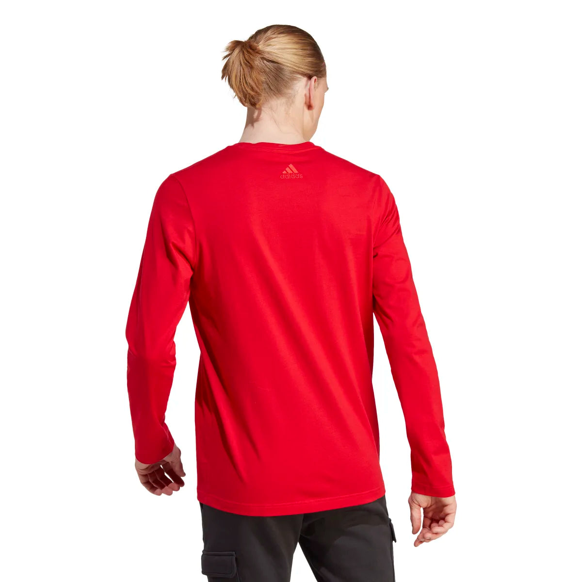 adidas Men's Big Logo Long Sleeve T-Shirt Mens Apparel Shirts & Tops