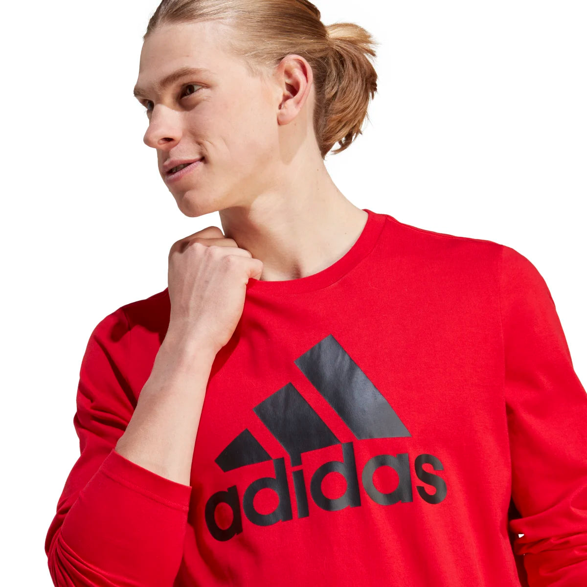 adidas Men's Big Logo Long Sleeve T-Shirt Mens Apparel Shirts & Tops