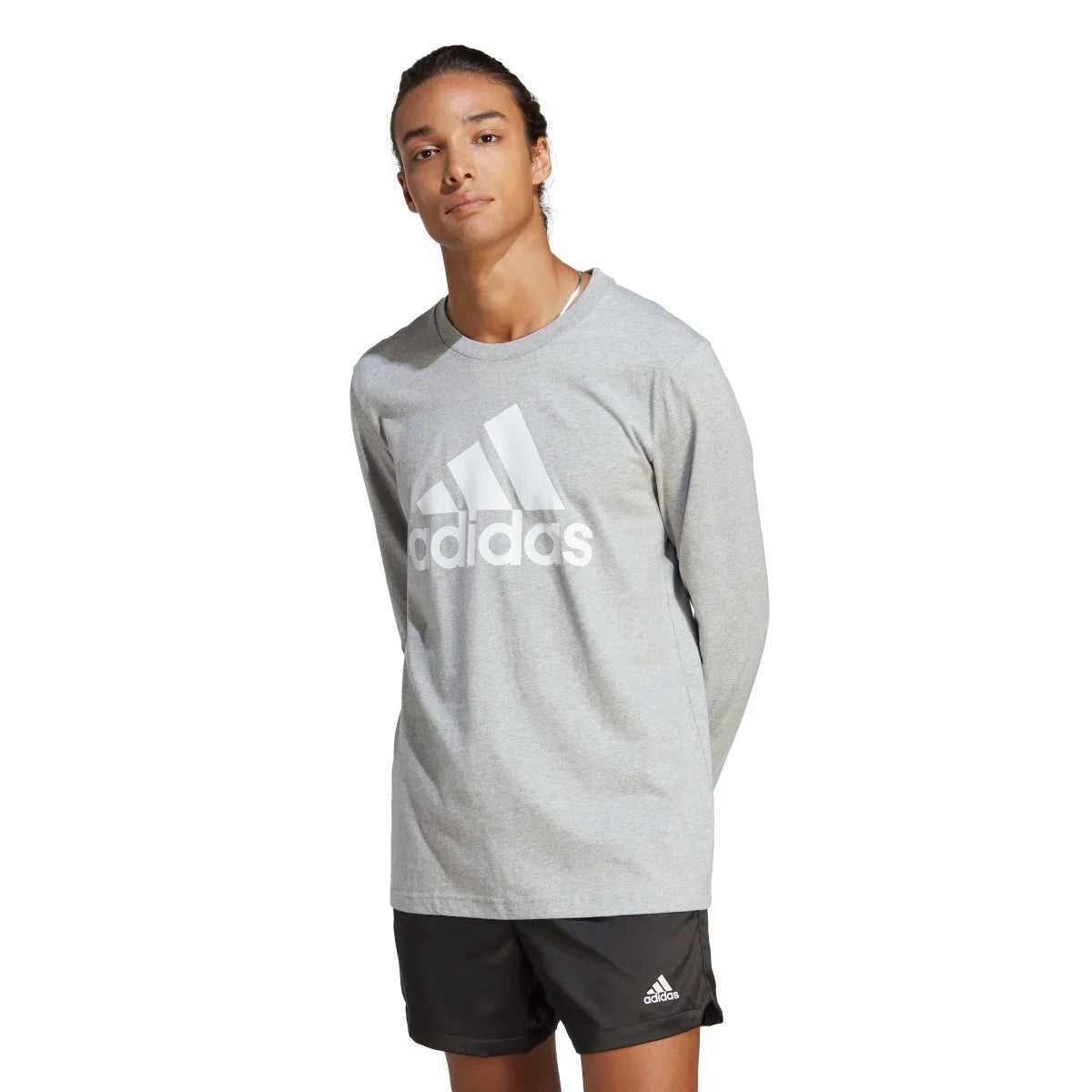 adidas Men's Big Logo Long Sleeve T-Shirt Mens Apparel Shirts & Tops