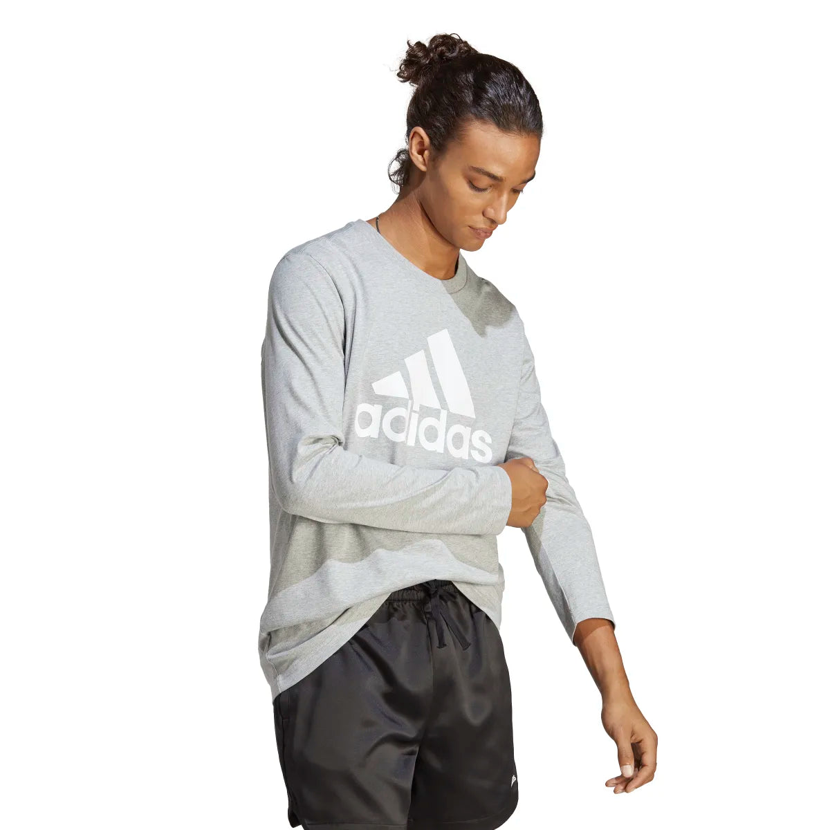 adidas Men's Big Logo Long Sleeve T-Shirt Mens Apparel Shirts & Tops
