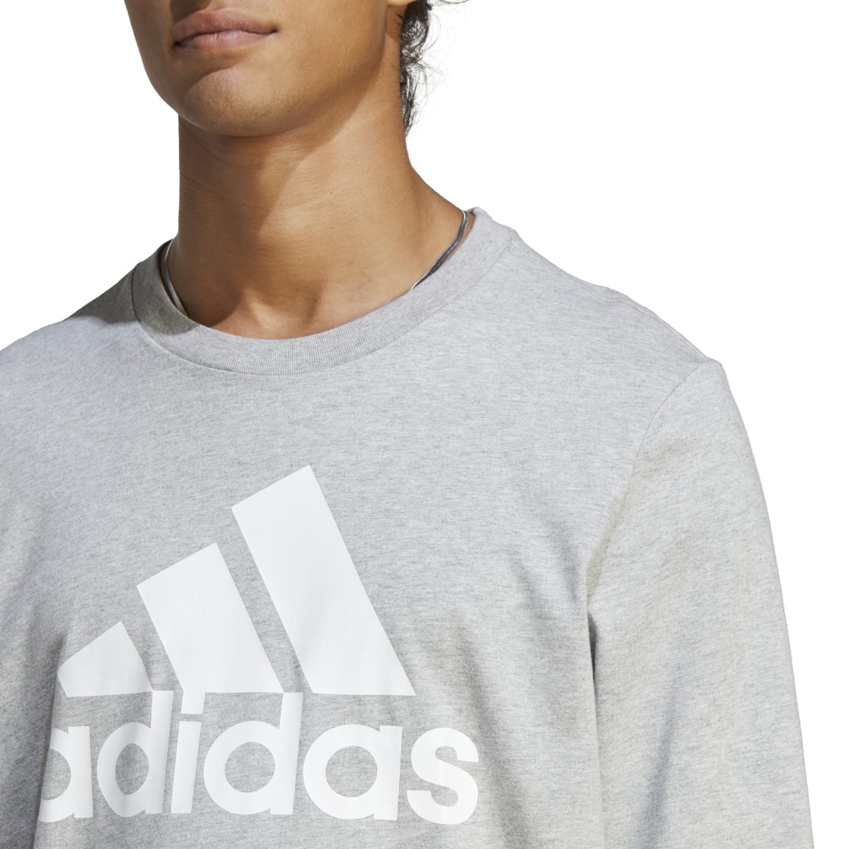 adidas Men's Big Logo Long Sleeve T-Shirt Mens Apparel Shirts & Tops