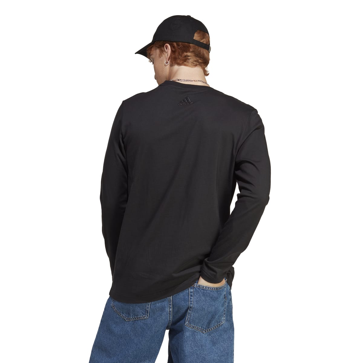 adidas Men's Big Logo Long Sleeve T-Shirt Mens Apparel Shirts & Tops