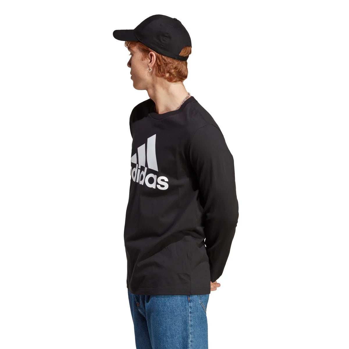 adidas Men's Big Logo Long Sleeve T-Shirt Mens Apparel Shirts & Tops