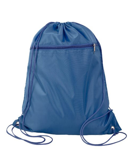 Q-Tees Polyester Cinchpack Bags Accessories Bags & Backpacks