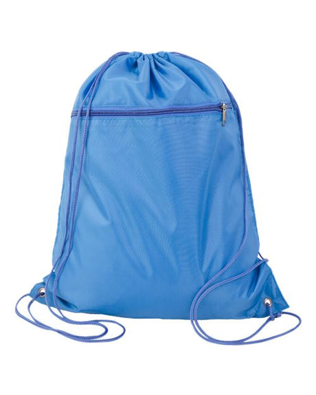 Q-Tees Polyester Cinchpack Bags Accessories Bags & Backpacks