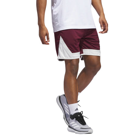 adidas Men's adidas Pro Block Basketball Shorts Basketball Shorts Adult