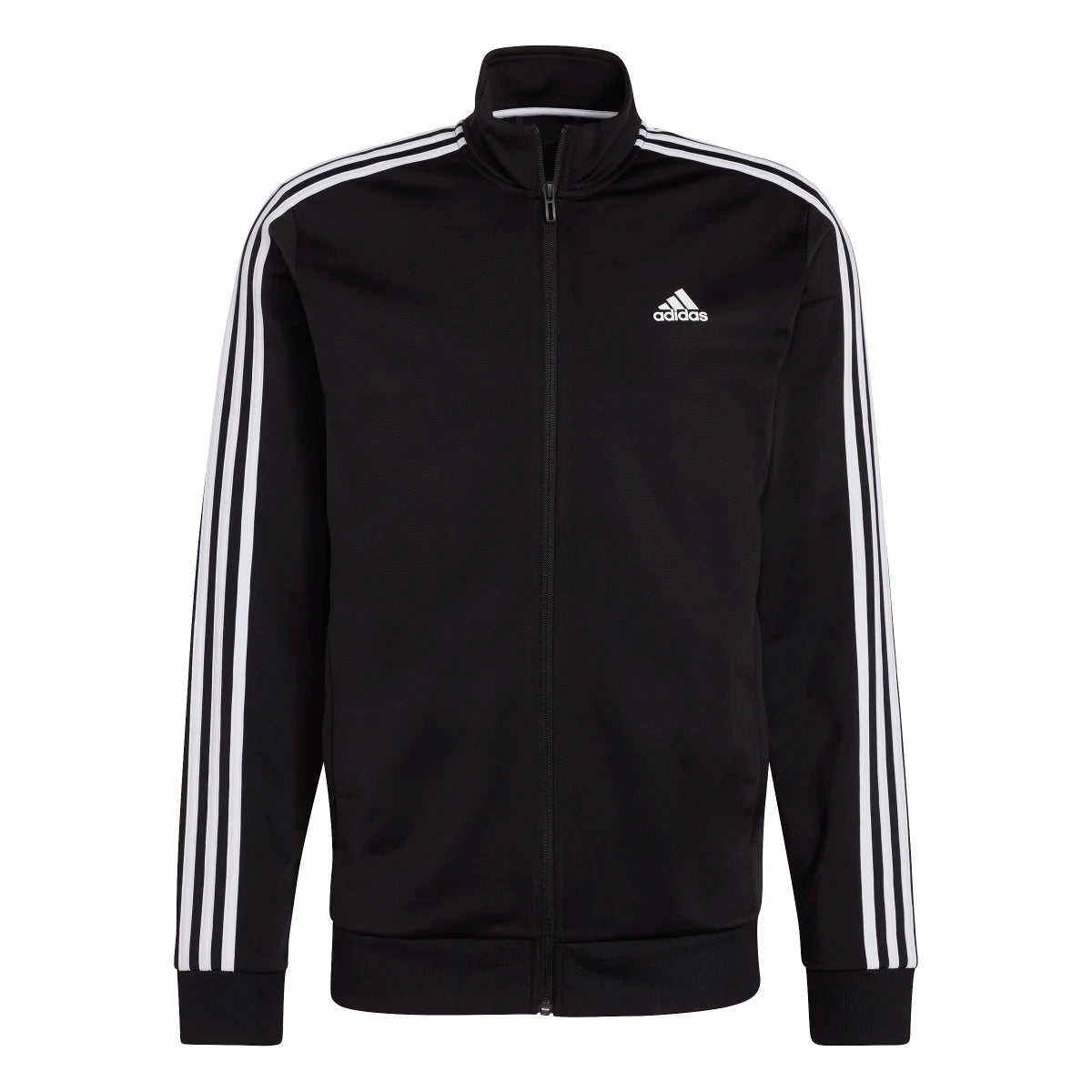 adidas Men's Warm-Up Tricot Regular 3-Stripes Track Jacket-1