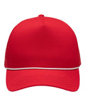 Sportsman Five-Panel Rope Heritage Fit Cap Unisex Accessories Hats & Caps
