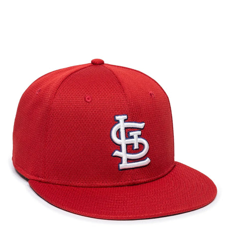 Outdoor Cap St. Louis Cardinals™ MLB® Replica Structured Solid Panel Hat MLB-400 Fan Gear MLB St. Louis Cardinals