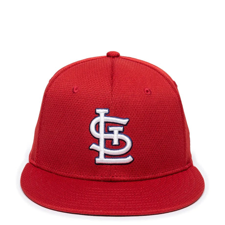 Outdoor Cap St. Louis Cardinals™ MLB® Replica Structured Solid Panel Hat MLB-400 Fan Gear MLB St. Louis Cardinals