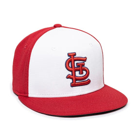 Outdoor Cap St. Louis Cardinals™ Official MLB® Replica Structured Solid Panel Hat (MLB-400)-1