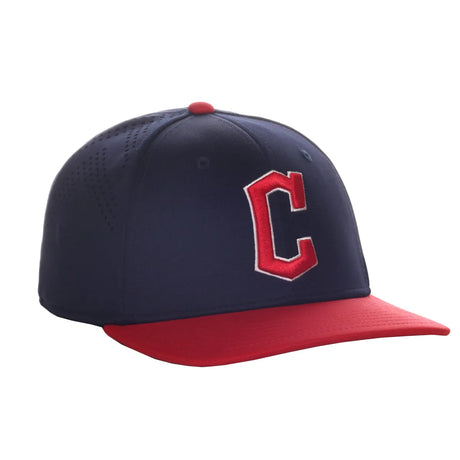 Outdoor Cap Cleveland Guardians™ Official MLB® Replica Structured Solid Panel Hat MLB-600 Fan Gear MLB Cleveland Guardians