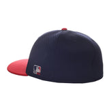 Outdoor Cap Cleveland Guardians™ Official MLB® Replica Structured Solid Panel Hat MLB-600 Fan Gear MLB Cleveland Guardians