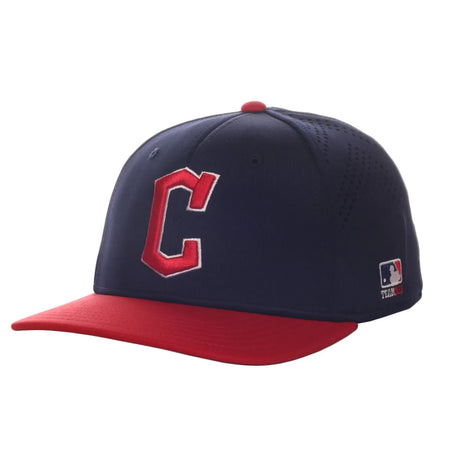 Outdoor Cap Cleveland Guardians™ Official MLB® Replica Structured Solid Panel Hat MLB-600 Fan Gear MLB Cleveland Guardians