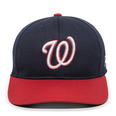 Outdoor Cap Washington Nationals™ MLB® Replica Structured Solid Panel Hat MLB-350 Fan Gear MLB Washington Nationals