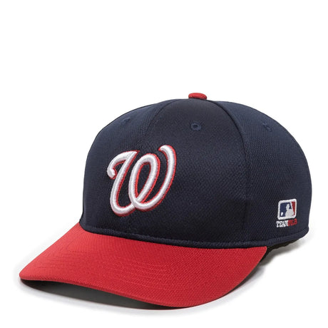 Outdoor Cap Washington Nationals™ MLB® Replica Structured Solid Panel Hat MLB-350 Fan Gear MLB Washington Nationals