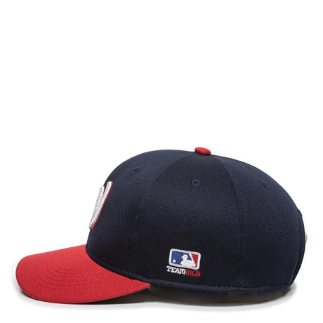 Outdoor Cap Washington Nationals™ MLB® Replica Structured Solid Panel Hat MLB-350 Fan Gear MLB Washington Nationals