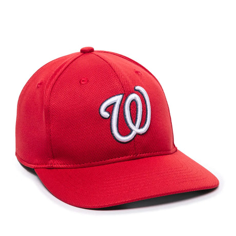 Outdoor Cap Washington Nationals™ MLB® Replica Structured Solid Panel Hat MLB-350 Fan Gear MLB Washington Nationals