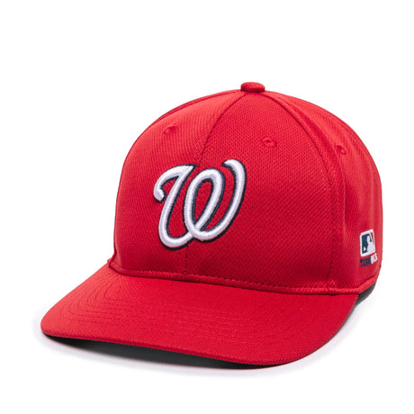 Outdoor Cap Washington Nationals™ MLB® Replica Structured Solid Panel Hat MLB-350 Fan Gear MLB Washington Nationals
