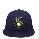 Outdoor Cap Milwaukee Brewers™ MLB® Replica Structured Solid Panel Hat MLB-400 Fan Gear MLB Milwaukee Brewers